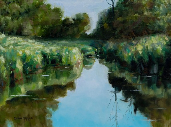 Dog Park Pond by Dean Miller